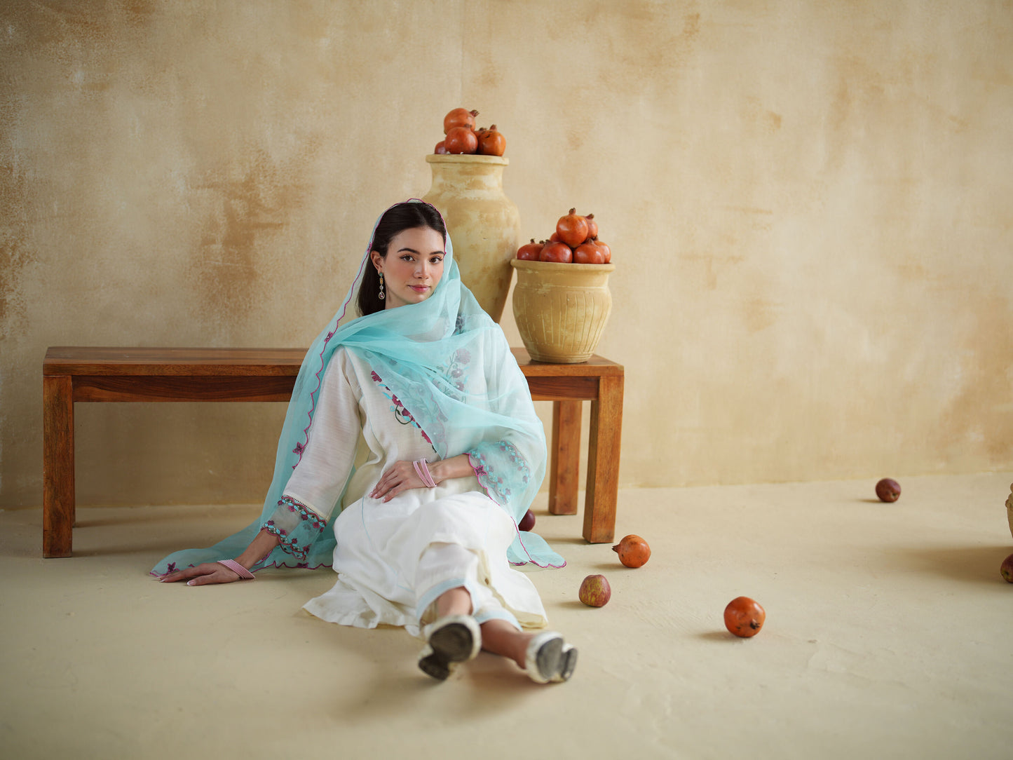 ALMOND KURTA SET
