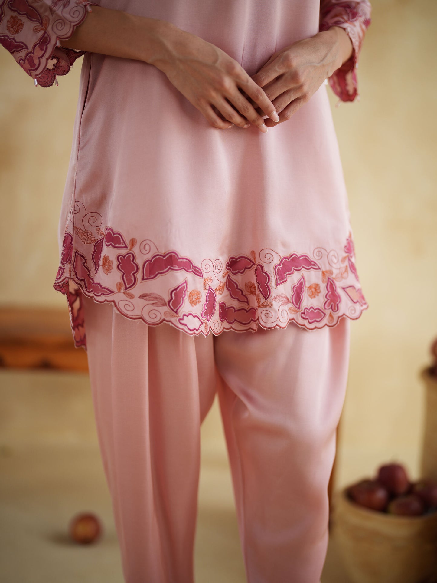 SOFT BLUSH PINK CO-ORD SET