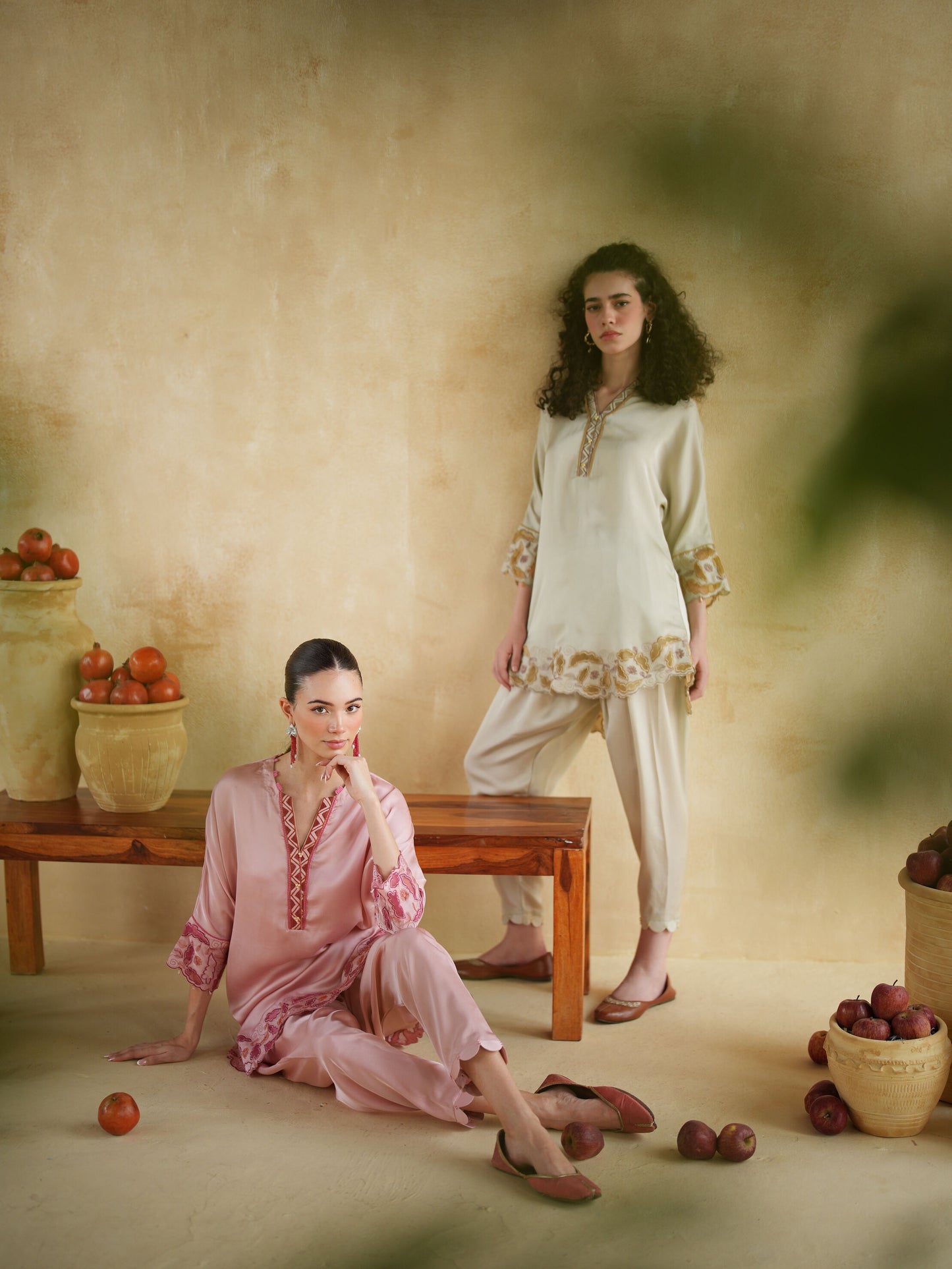 IVORY CARAMEL CO-ORD SET