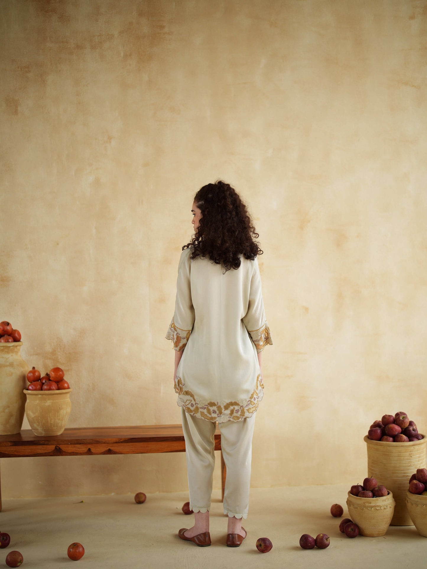 IVORY CARAMEL CO-ORD SET