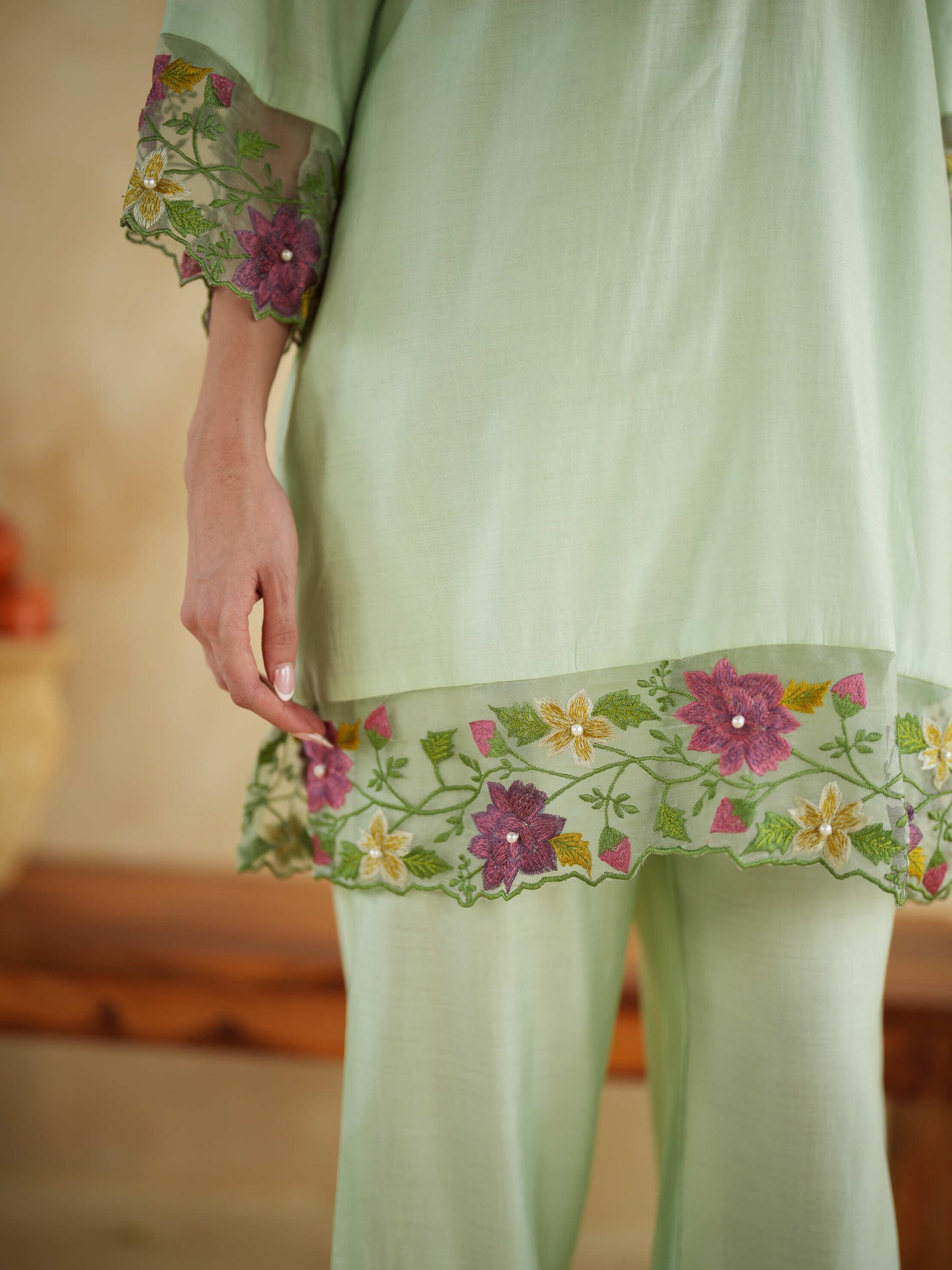 SAGE GREEN CO-ORD SET