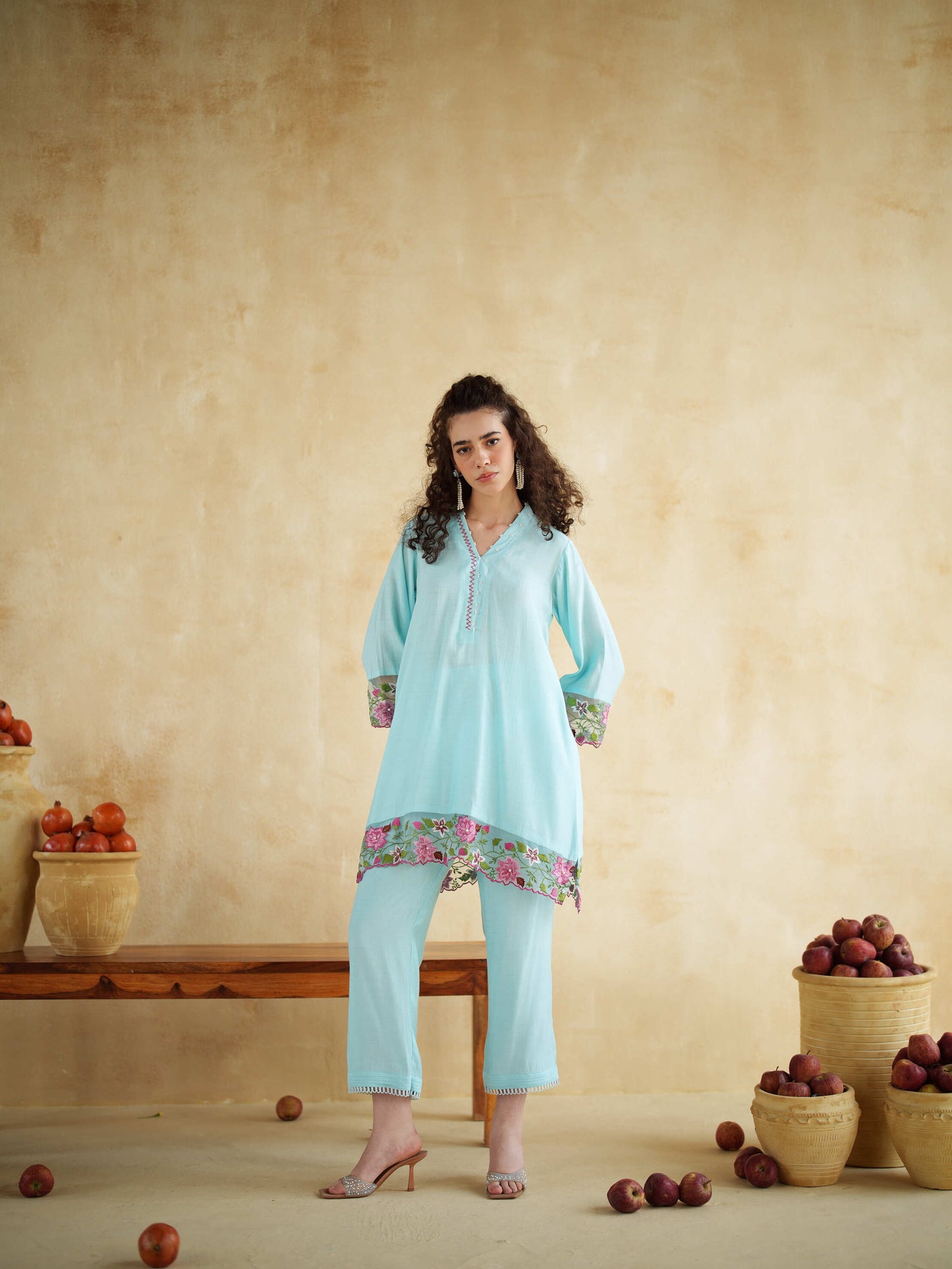 BREEZE BLUE CO-ORD SET