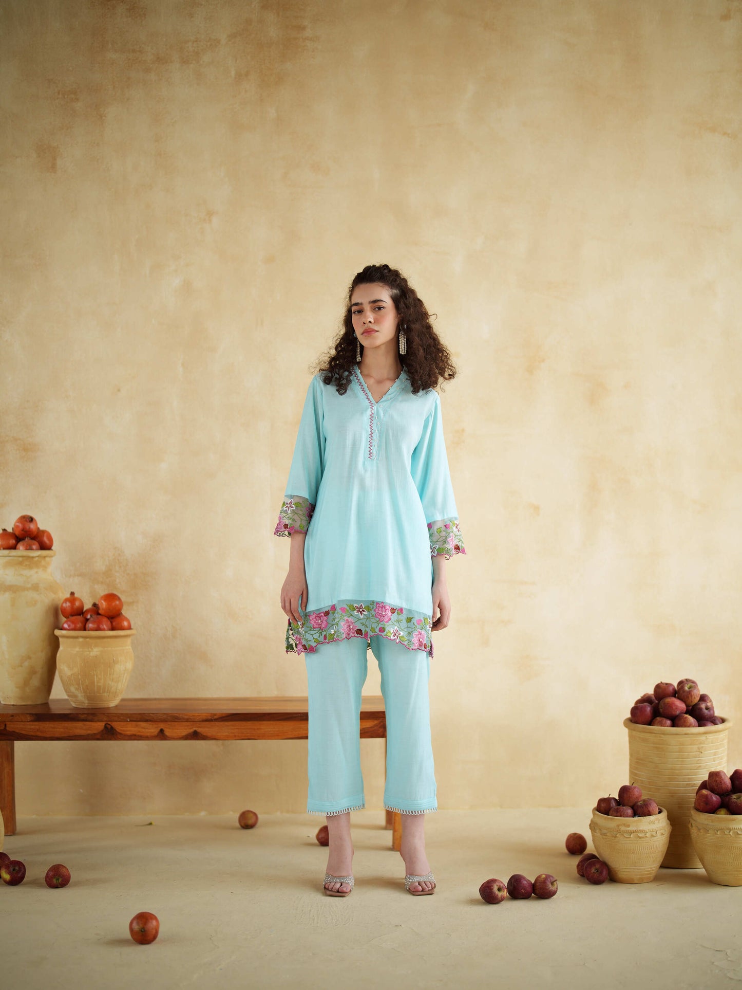 BREEZE BLUE CO-ORD SET