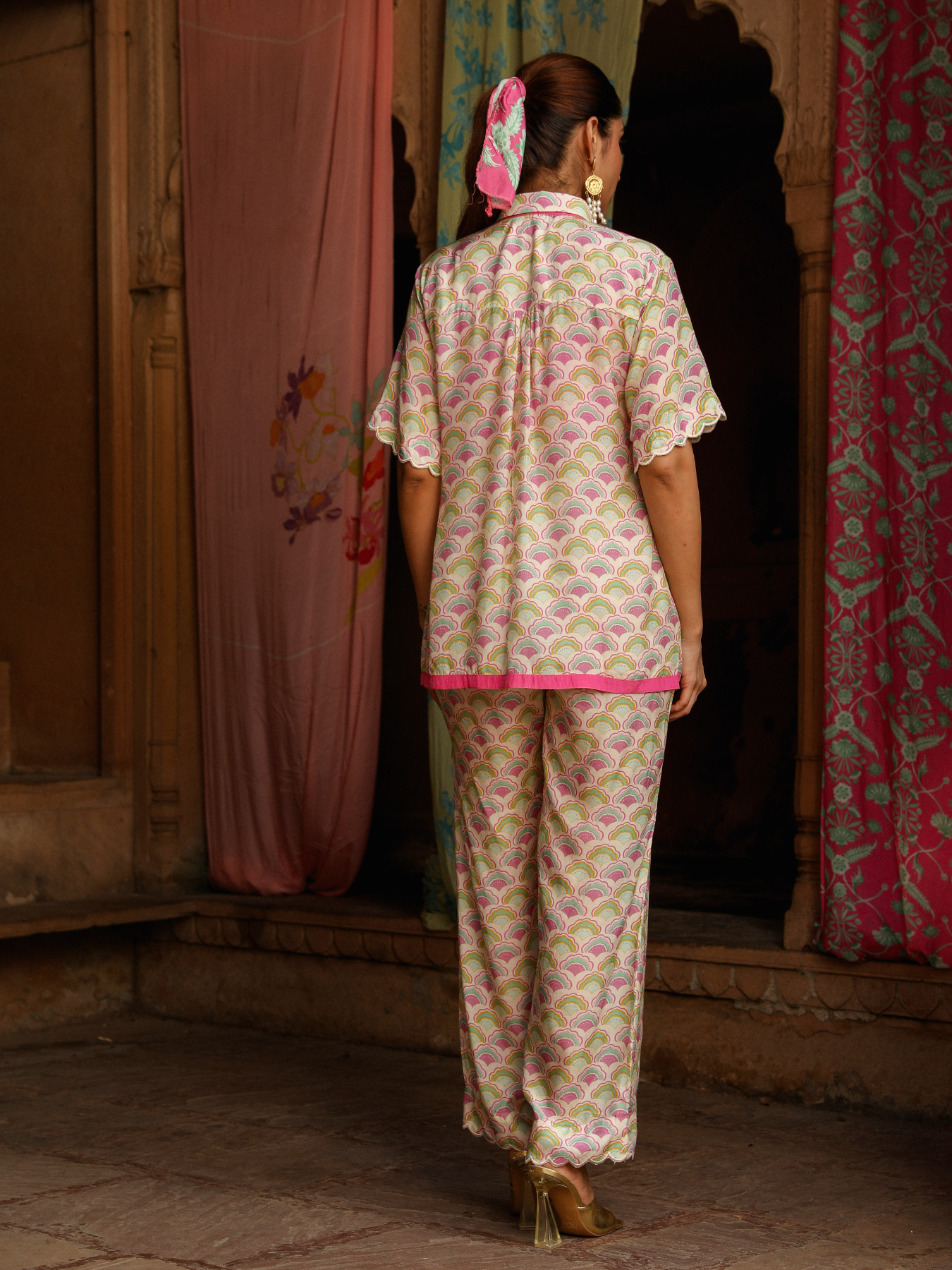 Rose & Ivory Oyester Co-ord Set