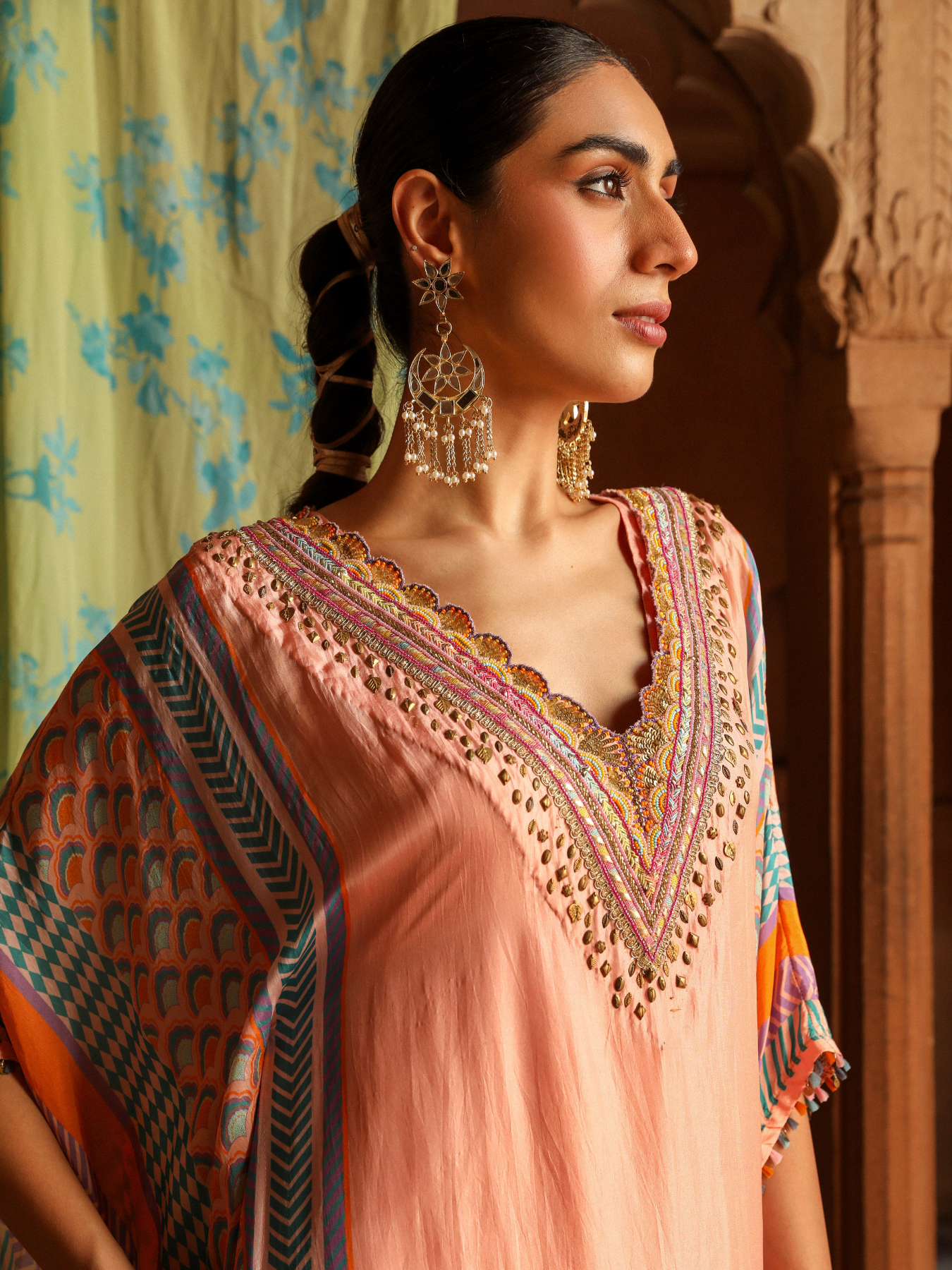 Peach Kaftan