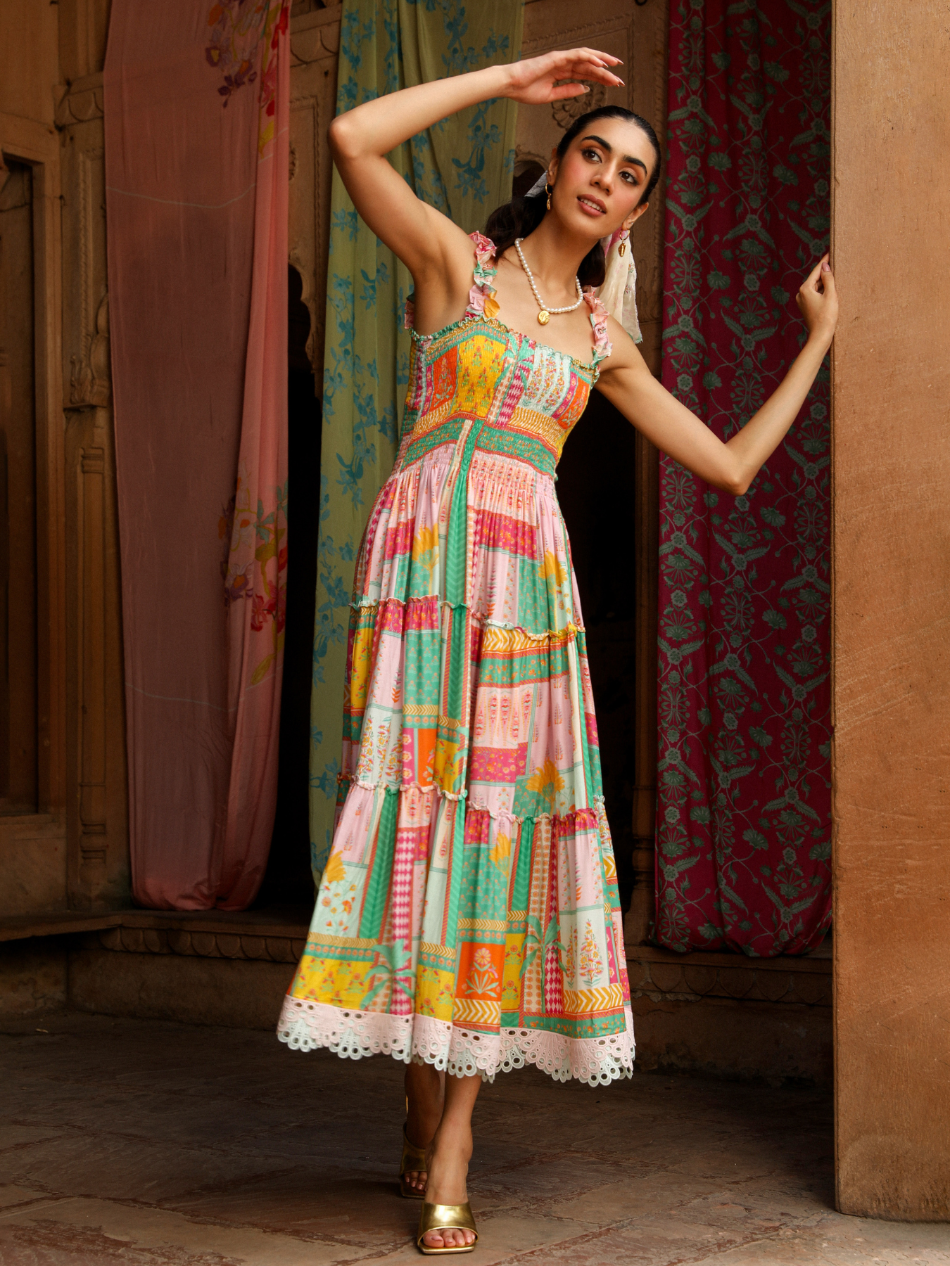 Sophia Patchwork Dress