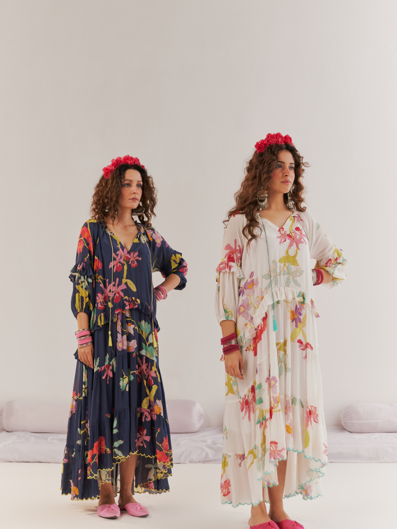 Mitali Wadhwa- Floral fantasy dress