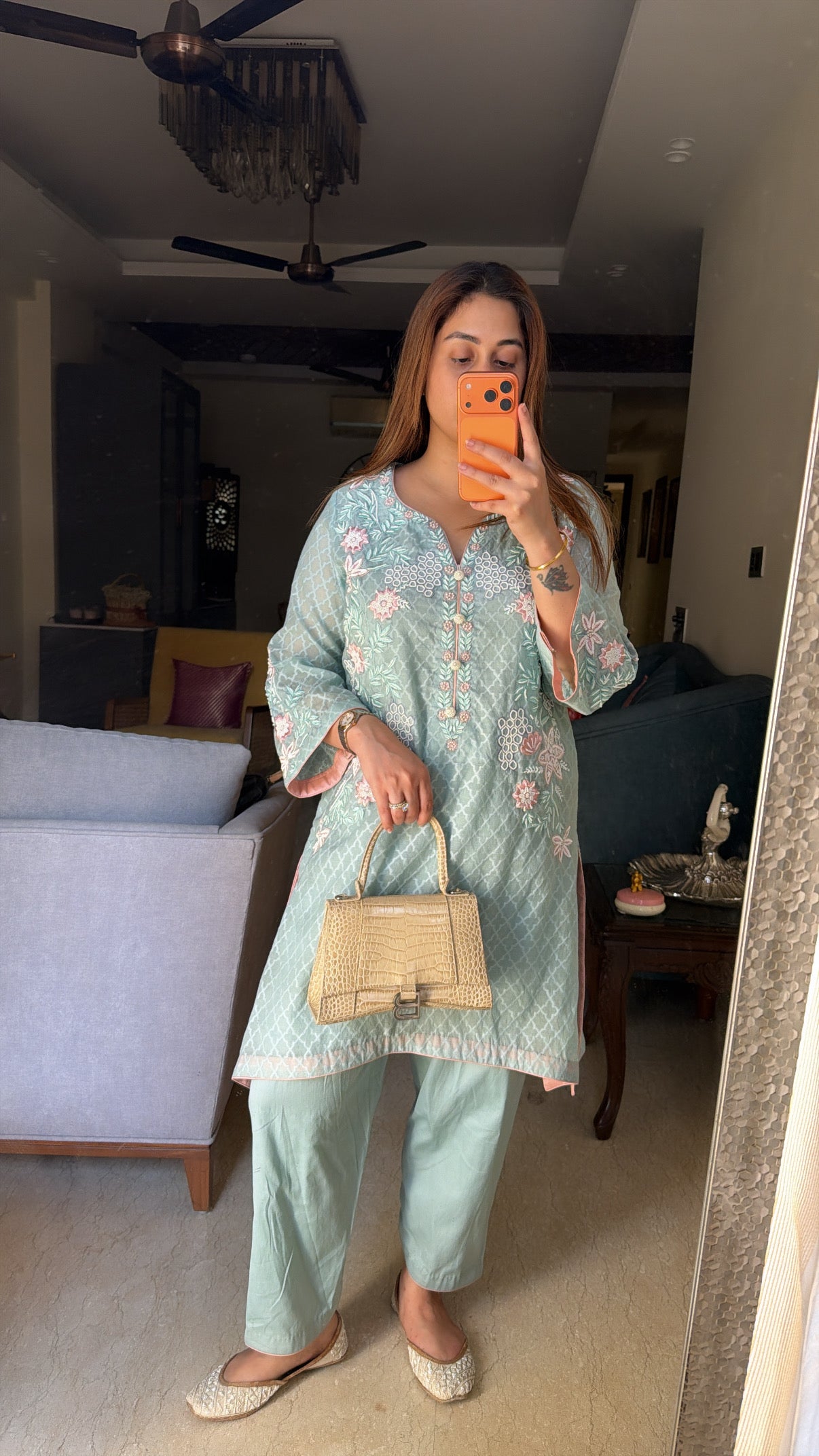 Ayra Blue Co-ord Set