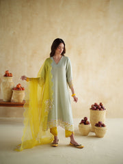 PISTACHIO KURTA SET