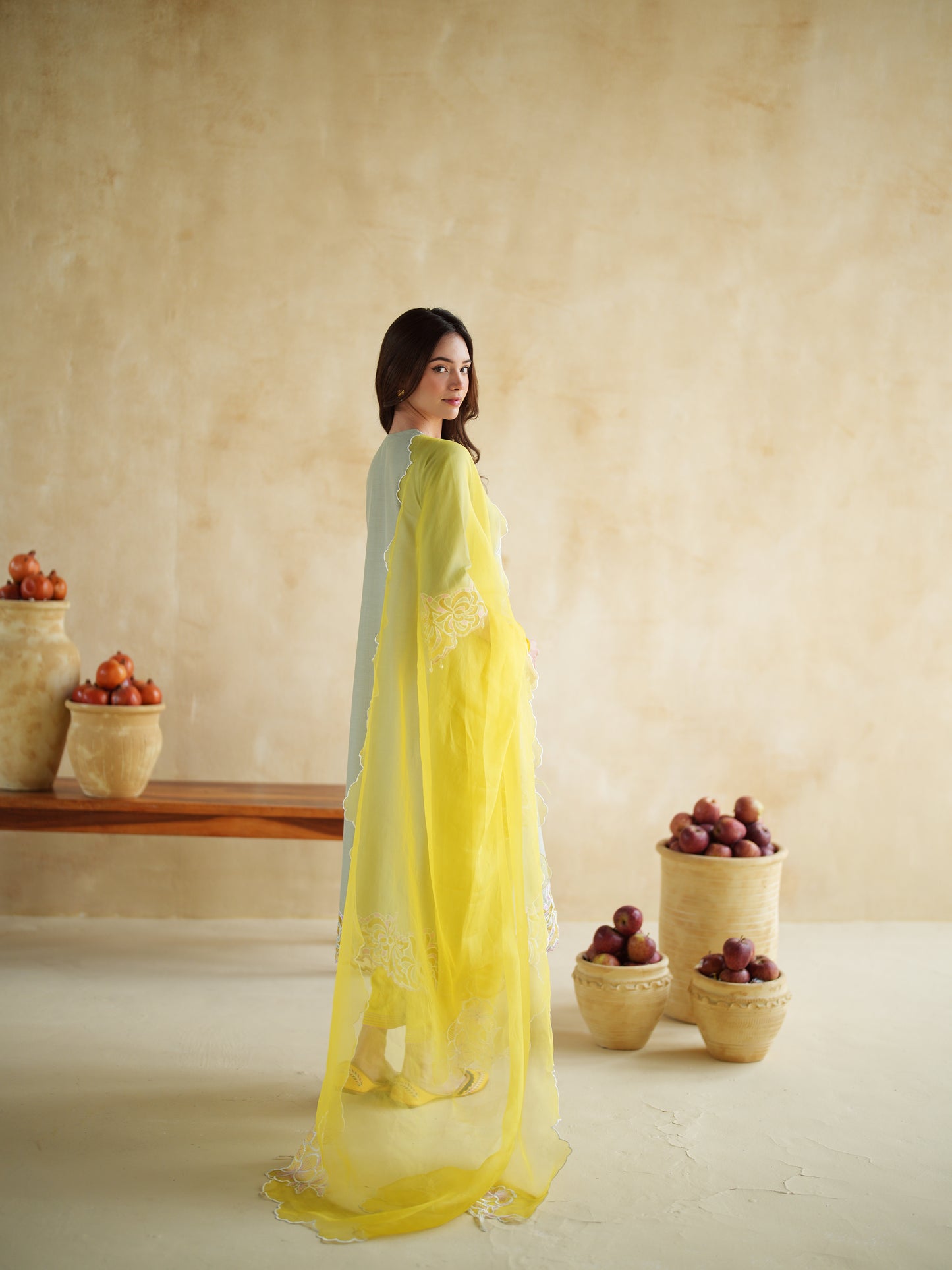 PISTACHIO KURTA SET