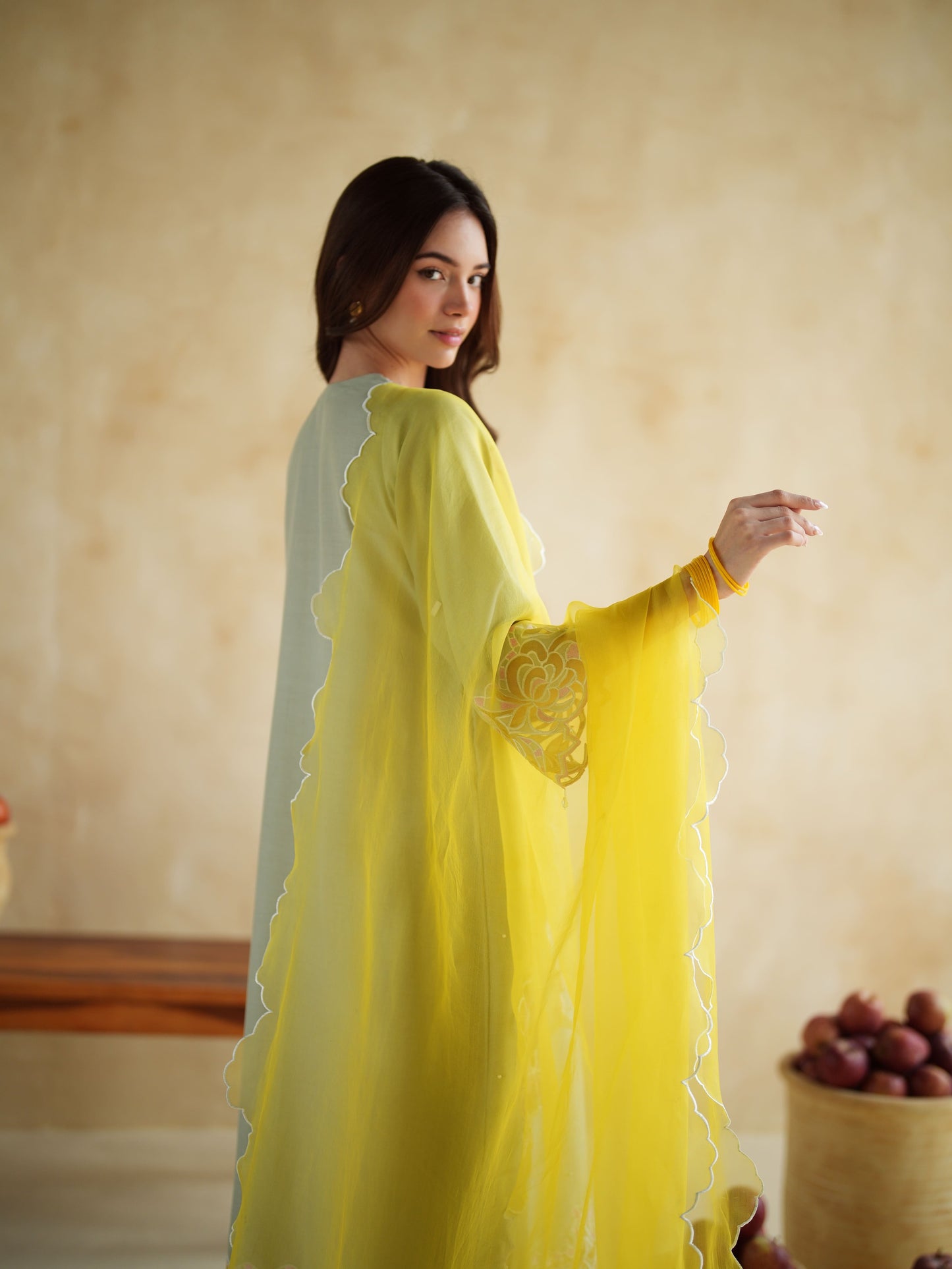 PISTACHIO KURTA SET