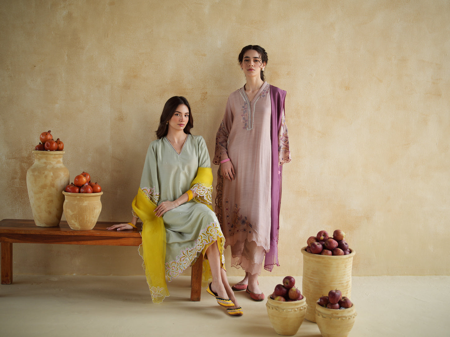 PISTACHIO KURTA SET