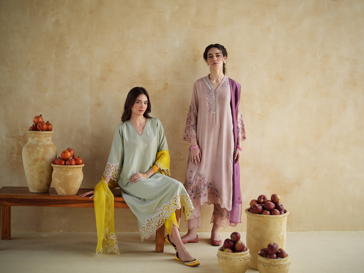 PISTACHIO KURTA SET