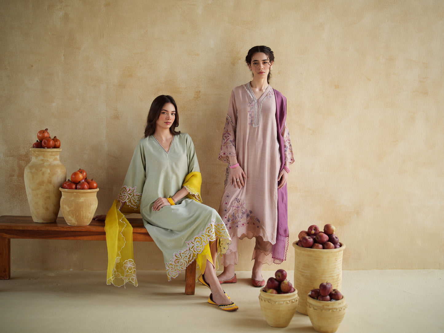 PISTACHIO KURTA SET