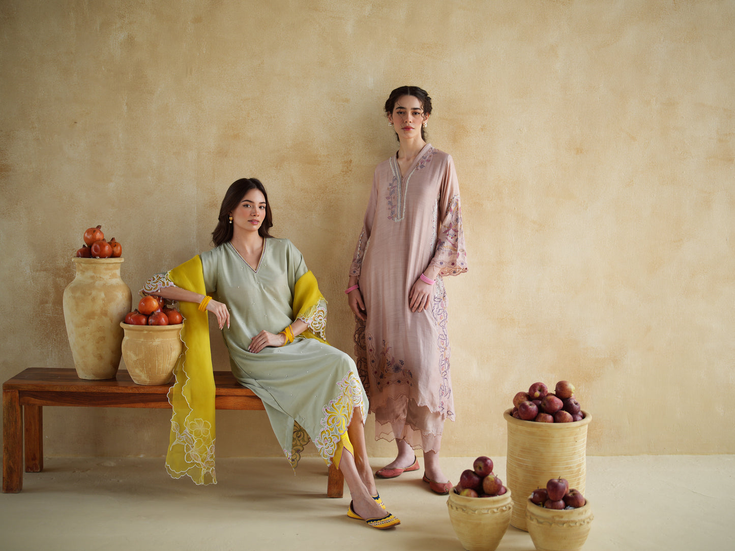 PISTACHIO KURTA SET