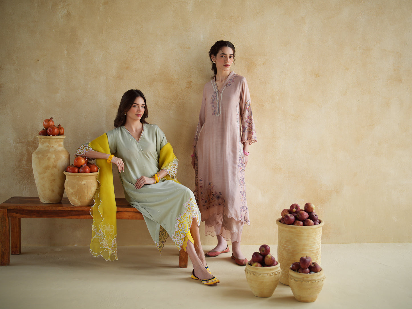 PISTACHIO KURTA SET