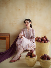 DUSTY ROSE KURTA SET