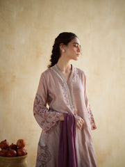 DUSTY ROSE KURTA SET