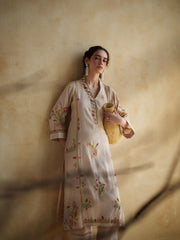 NUDE BLUSH KURTA SET