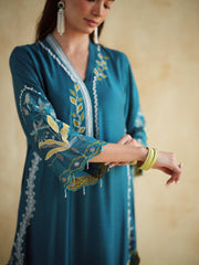 NEELBARI KURTA SET