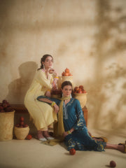 NEELBARI KURTA SET