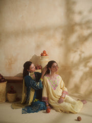 NEELBARI KURTA SET
