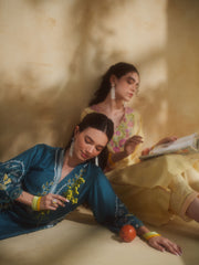 NEELBARI KURTA SET