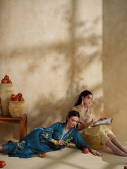 NEELBARI KURTA SET