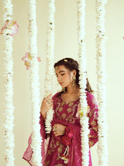 Rangrez Silk Sharara Set