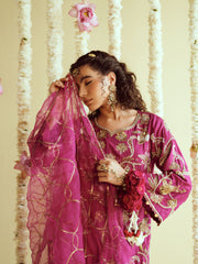 Rangrez Silk Sharara Set