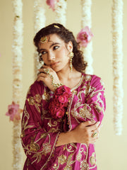 Rangrez Silk Sharara Set