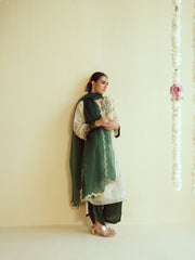 Shahi Panna Tissue Kurta Set