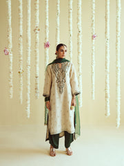 Shahi Panna Tissue Kurta Set