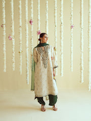 Shahi Panna Tissue Kurta Set