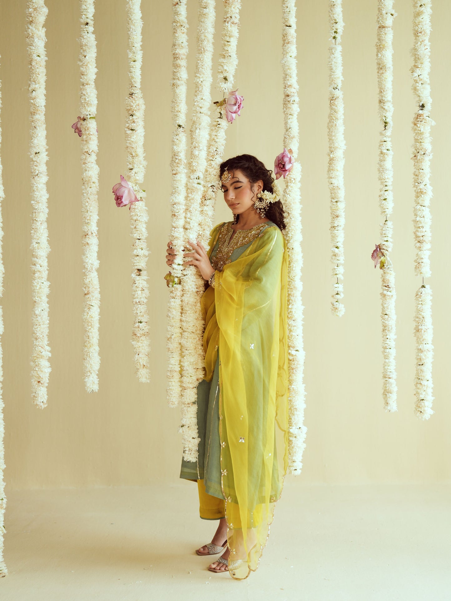 Mint Glow Kurta Set