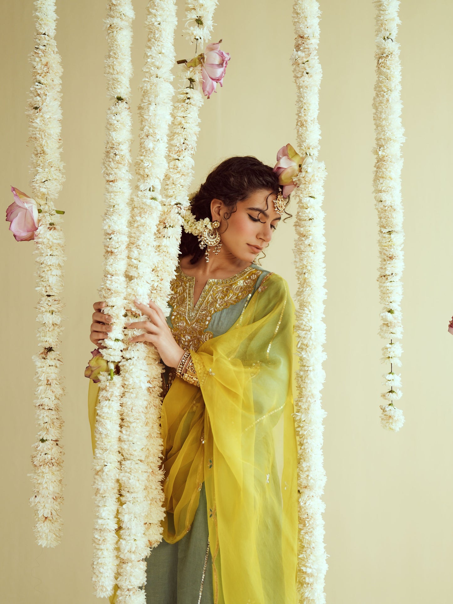 Mint Glow Kurta Set