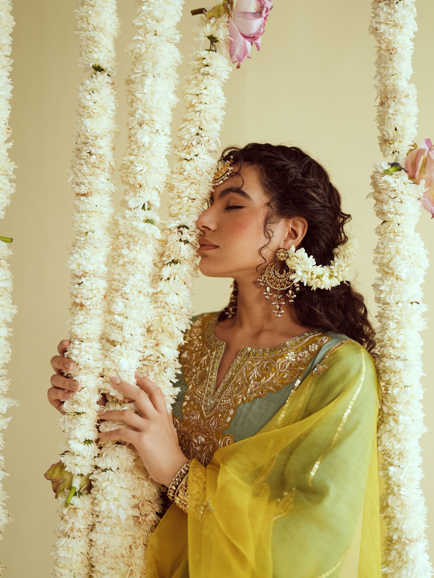 Mint Glow Kurta Set