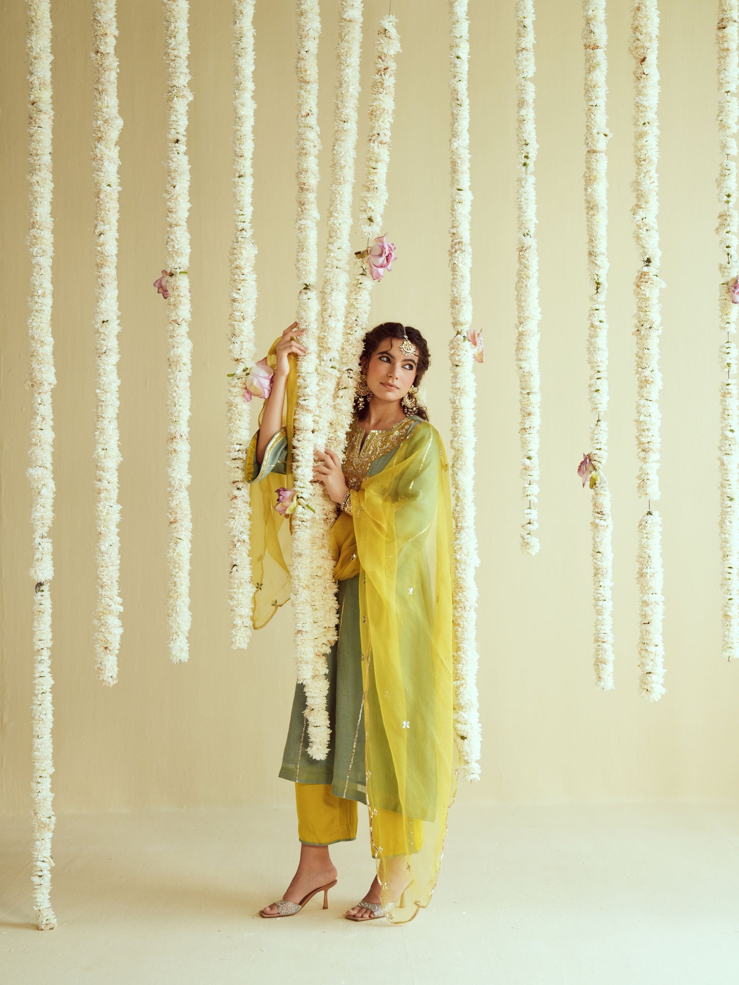 Mint Glow Kurta Set