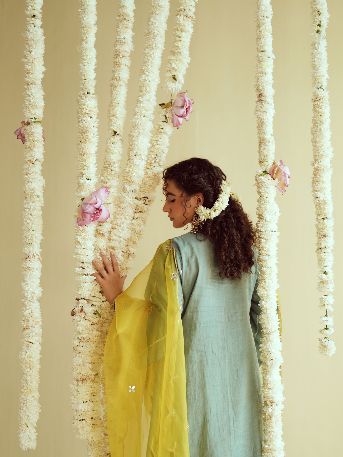 Mint Glow Kurta Set