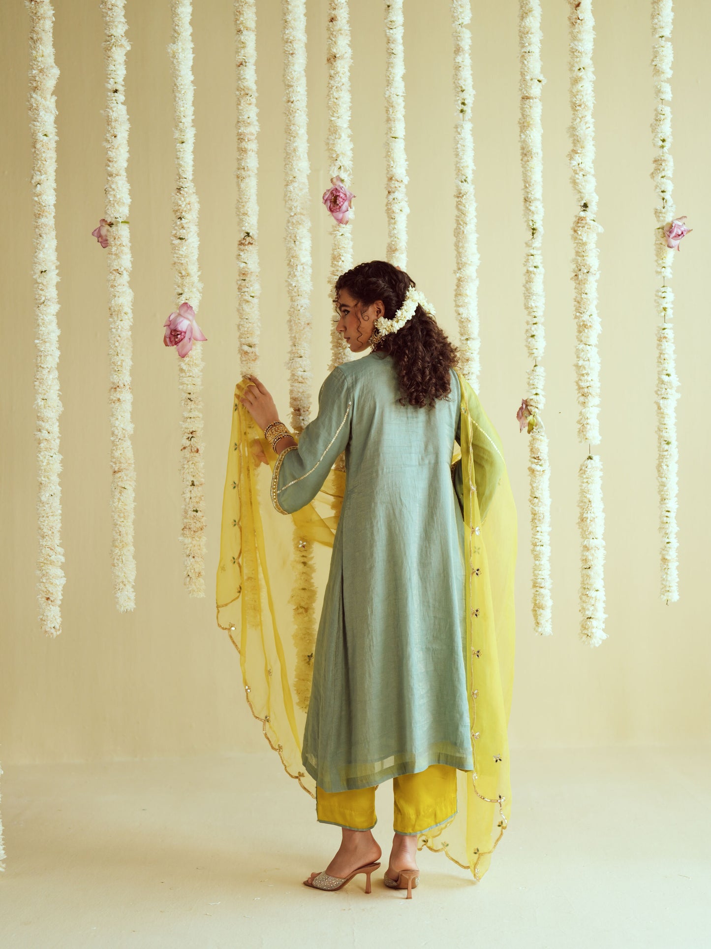 Mint Glow Kurta Set