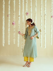 Mint Glow Kurta Set