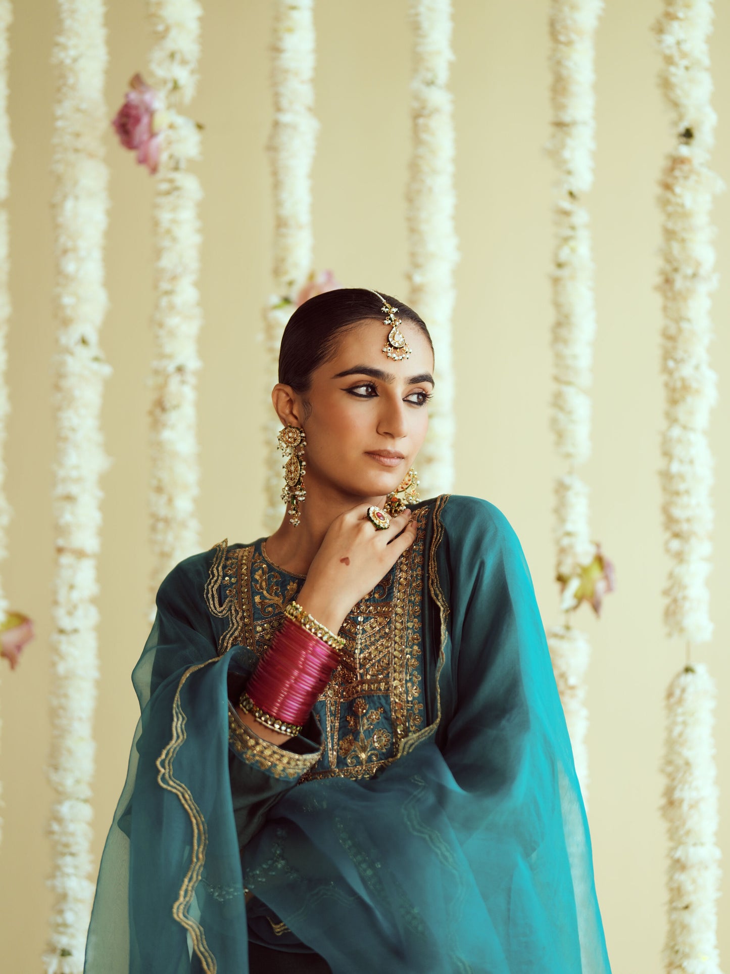 Dhara Green Kurta Salwar Set