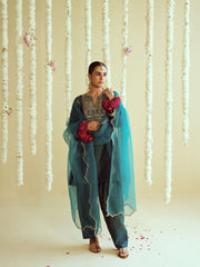 Dhara Green Kurta Salwar Set