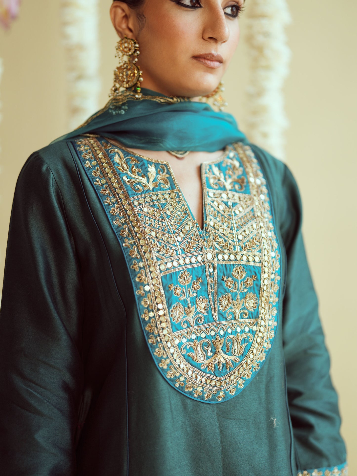 Dhara Green Kurta Salwar Set