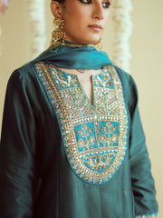 Dhara Green Kurta Salwar Set