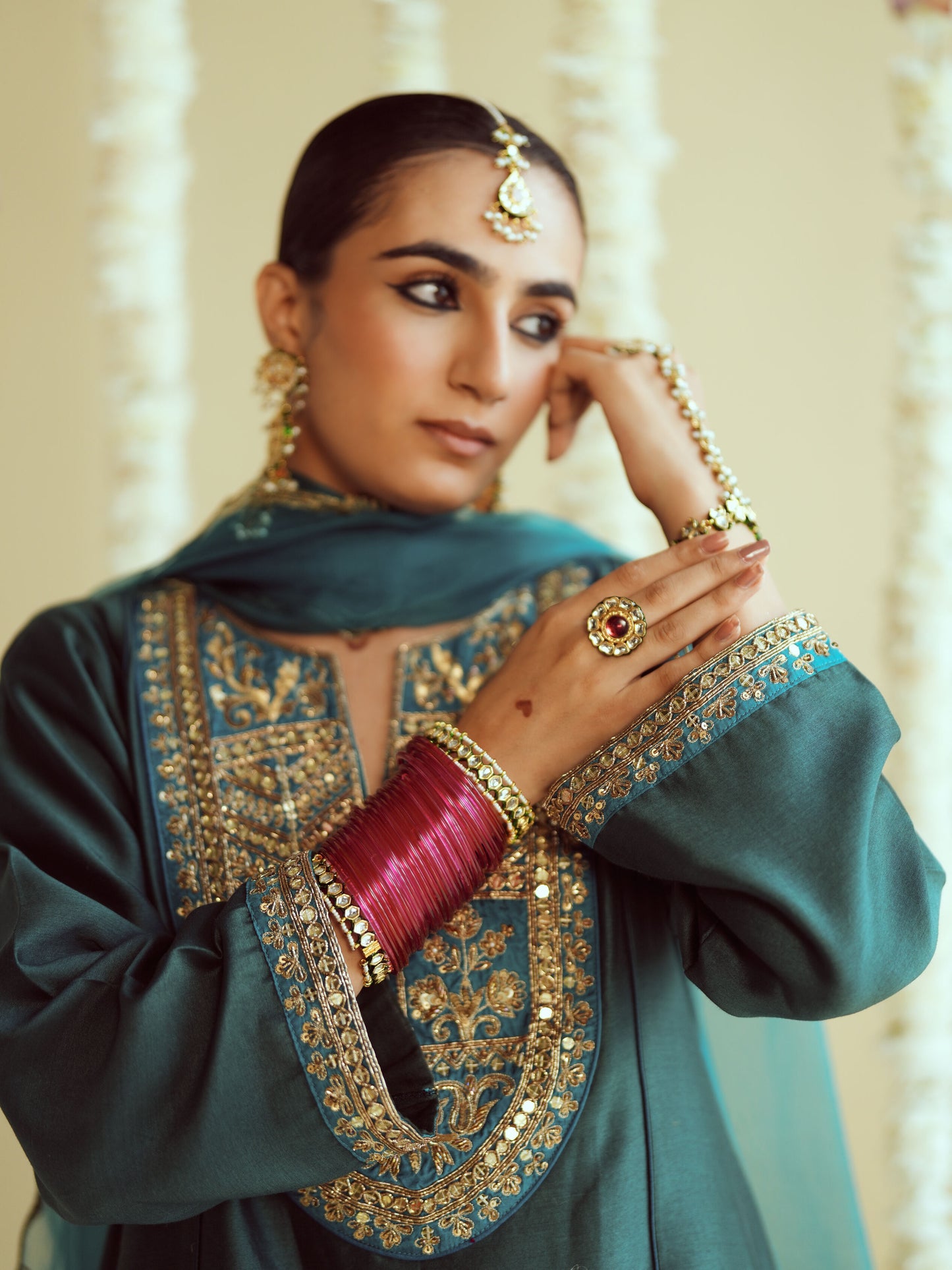 Dhara Green Kurta Salwar Set
