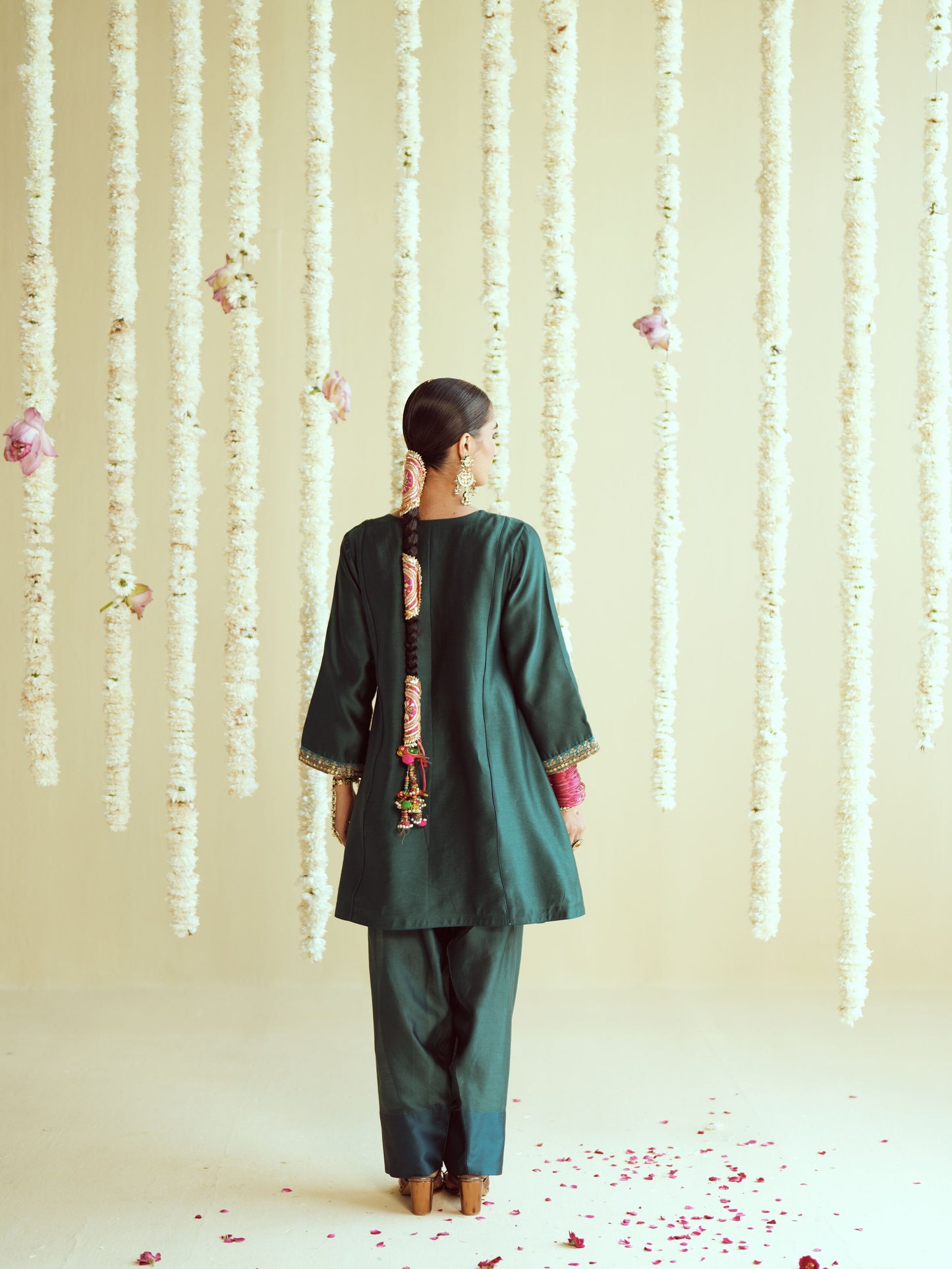 Dhara Green Kurta Salwar Set