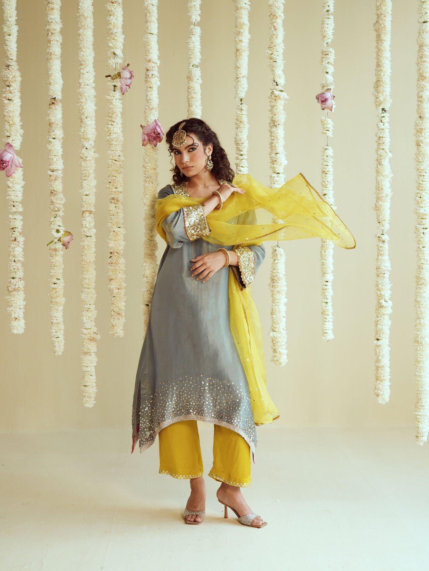 Basanti Kurta Set