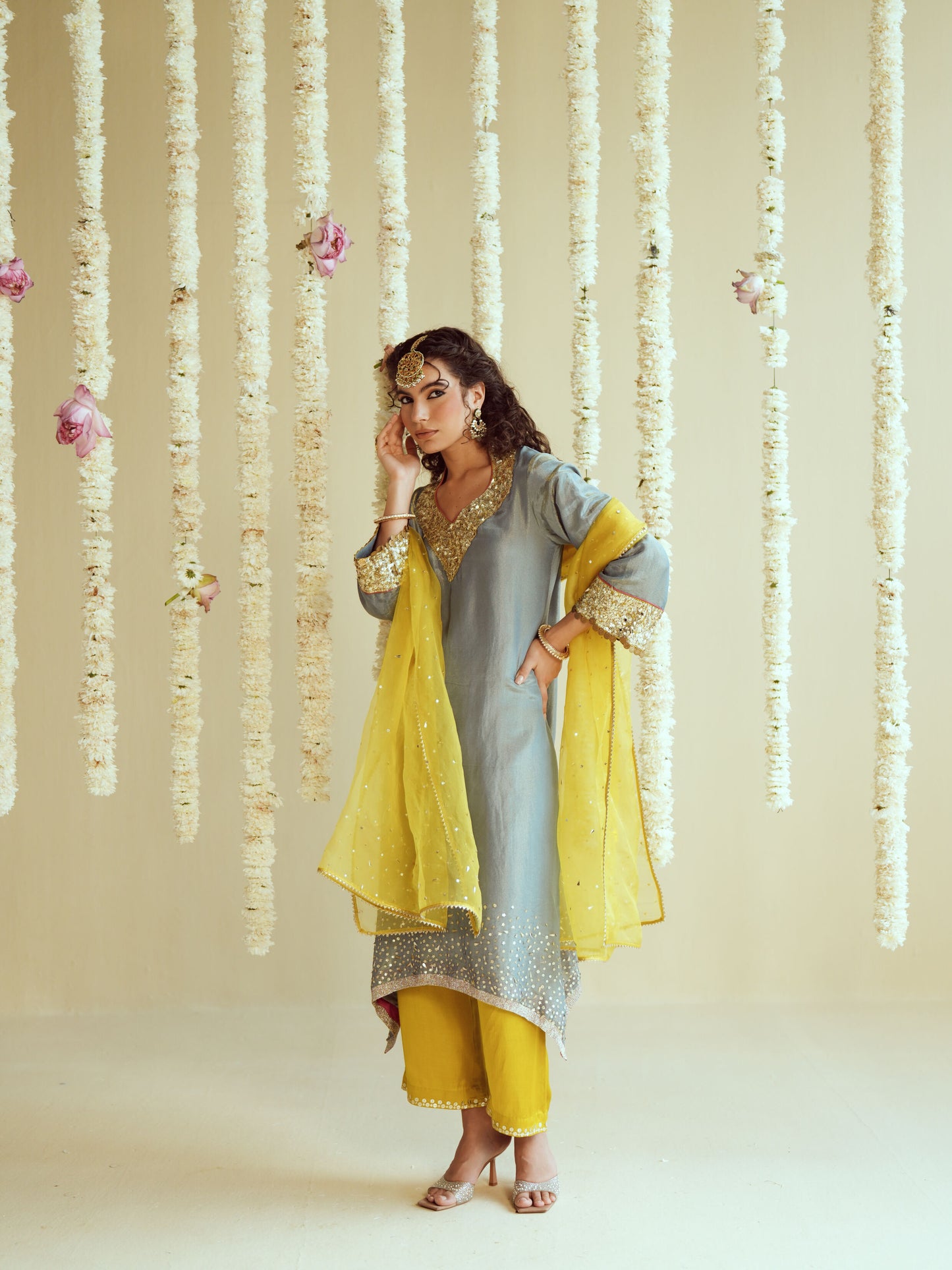 Basanti Kurta Set