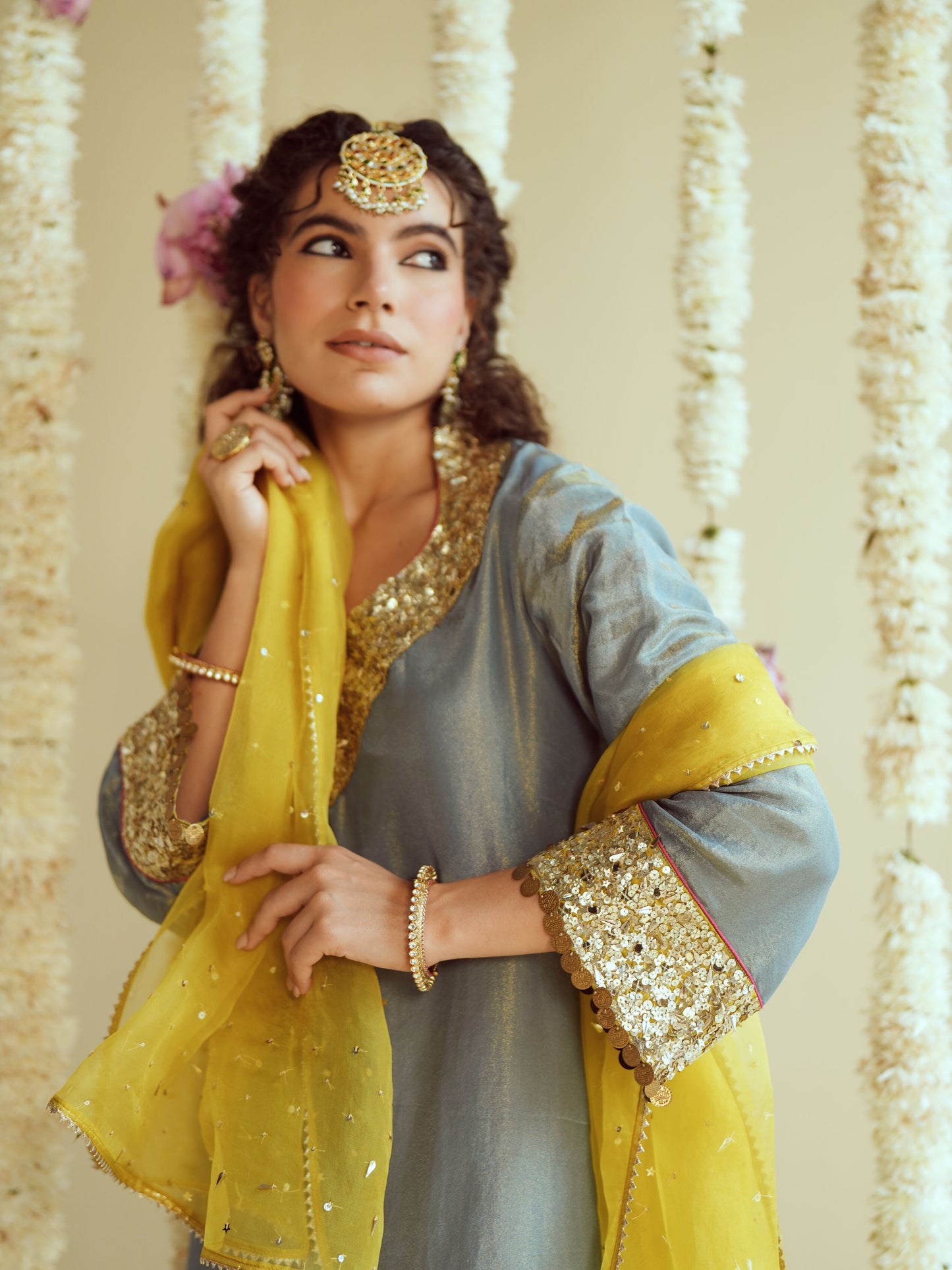 Basanti Kurta Set